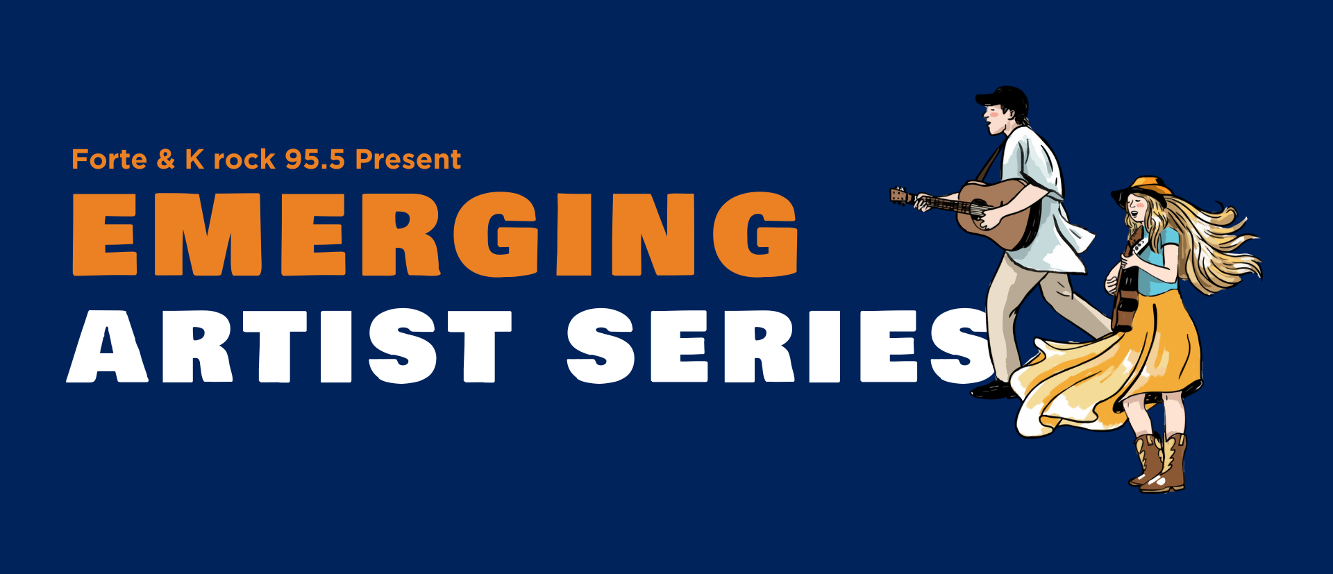 Festival of Sails (FOS) 2026 Emerging Artists horizontal logo